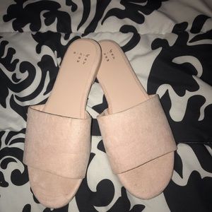 Nude sandals